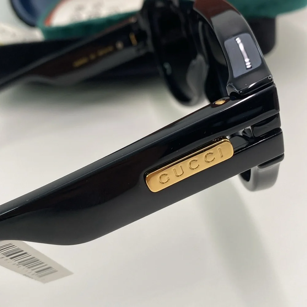 New Authentic Gucci GG0665S-001 58 Men's Sunglasses